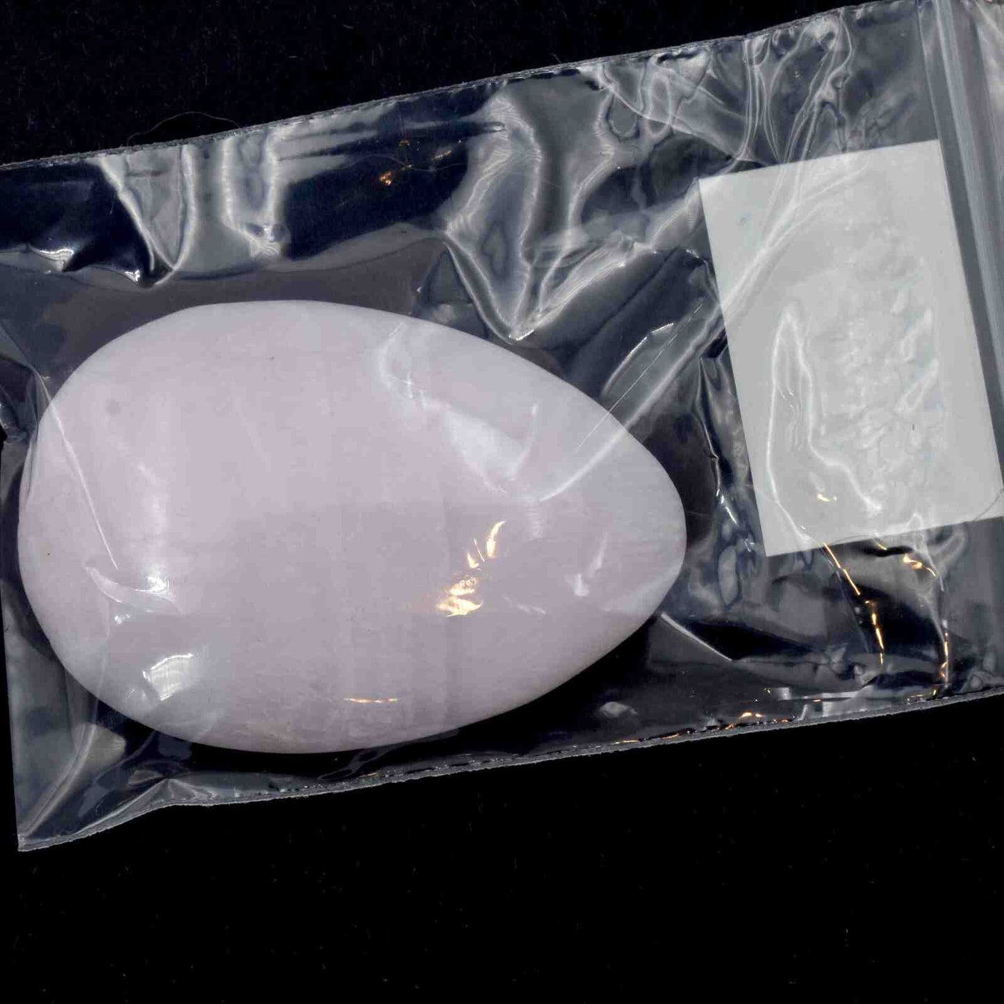 Oval Aragonite Pink Worry Stone