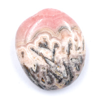 Rhodocrosite Palm Stone