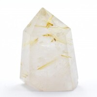 Golden Rutilated Quartz Full Polished Generator