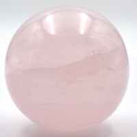 Rose Quartz Sphere Carving