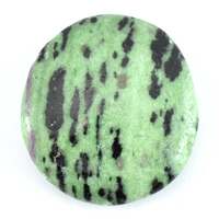 Ruby in Zoisite Palm Stone