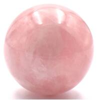 Rose Quartz Sphere Carving