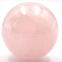 Rose Quartz Sphere Carving