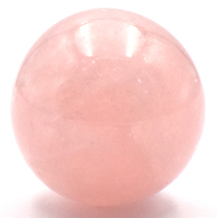 Rose Quartz Sphere Carving