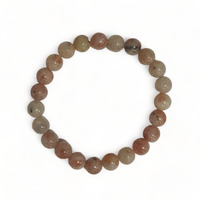 Sunstone Bead Bracelet