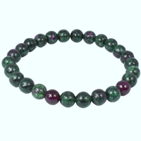 Ruby in Zoisite Bead Bracelet