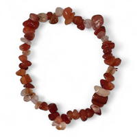 Carnelian Chip Bracelet