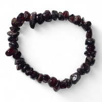 Garnet Chip Bracelet