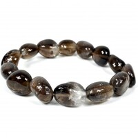 Smoky Quartz Tumbled Bracelet