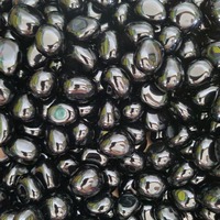 Black Obsidian Tumbled Stones - BULK ONLY