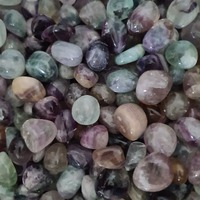 Rainbow Fluorite Tumbled Stones - BULK ONLY