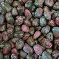 Unakite Tumbled Stones - BULK ONLY