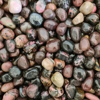 Rhodonite Tumbled Stones - BULK ONLY