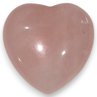 Rose Quartz Heart Carving