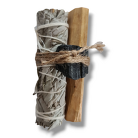 Natural Smudging Kit - Black Tourmaline