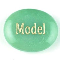 Model Aventurine Green Word Stone