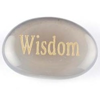 Wisdom Agate Natural Word Stone