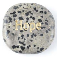 Hope Jasper Dalmatian Word Stone