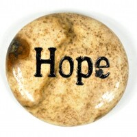 Hope Jasper Picture Word Stone