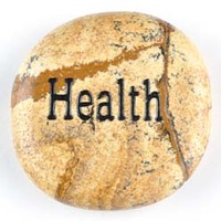 Health Jasper Picture Word Stone