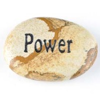 Power Jasper Picture Word Stone