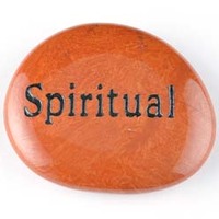 Spiritual Jasper Red Word Stone