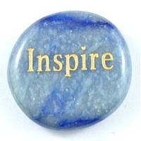 Inspire Aventurine Blue Word Stone