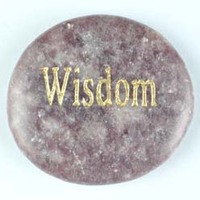 Wisdom Lepidolite Pink Word Stone