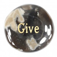 Give Jasper Marble Word Stone