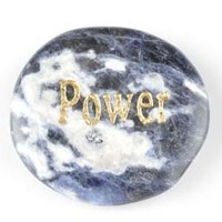 Power Sodalite Word Stone