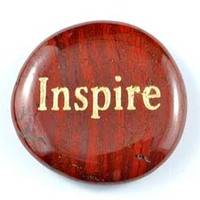 Inspire Jasper Snakeskin Word Stone