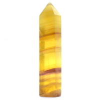 Yellow Fluorite Full Polished Generator