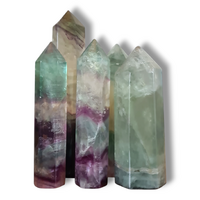 Rainbow Fluorite Polished Generator [97-130mm]