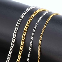 Curb Link Chain Necklace [22inch, 1.8mm]