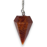 Fire Agate Pendulum