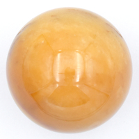 Yellow Aventurine Sphere Carving