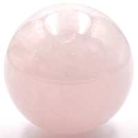 Pink Quartz Sphere Carving