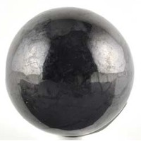 Shungite Sphere Carving