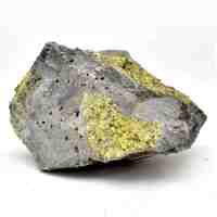 Peridot on Basalt