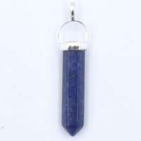 Lapis Lazuli .925 Silver Single Terminator Pendant