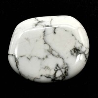 White Howlite Palm Stone [2pcs]