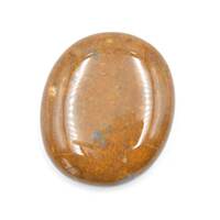 Yellow Jasper Palm Stone