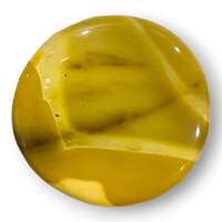 Yellow Mookaite Palm Stone