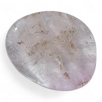 Lavender Amethyst Palm Stone [37-38 mm]