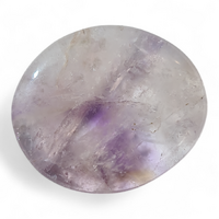 Lavender Amethyst Palm Stone [37-40 mm]