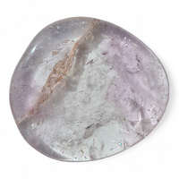 Lavender Amethyst Palm Stone [41-42 mm]