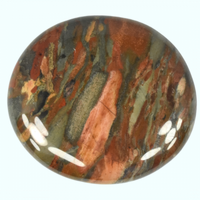 Poppy Jasper Palm Stone