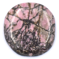 Rhodonite Palm Stone