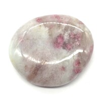 Pink Tourmaline in Quartz Palm Stone [Type 1 - 2pcs]