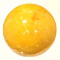 Yellow Jasper Sphere Carving